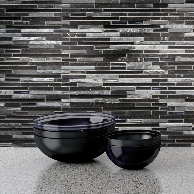 LLUVIA NEGRO 30X30 B=1PCS