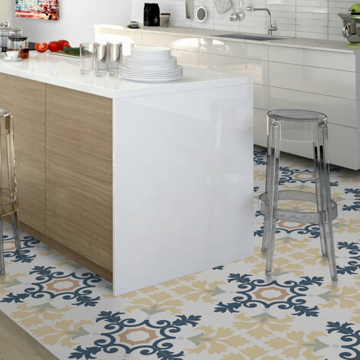 VALENCIA HUERTA 25X25 CM B=1M²