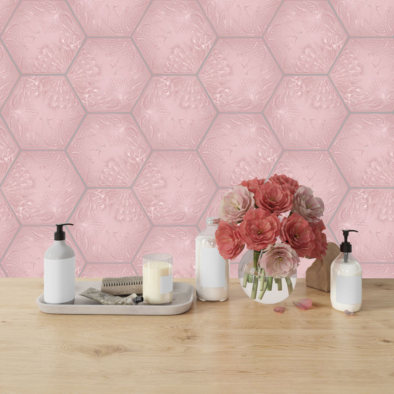 SIGMA WHITE PLAIN 21.6X24.6 B=1M²