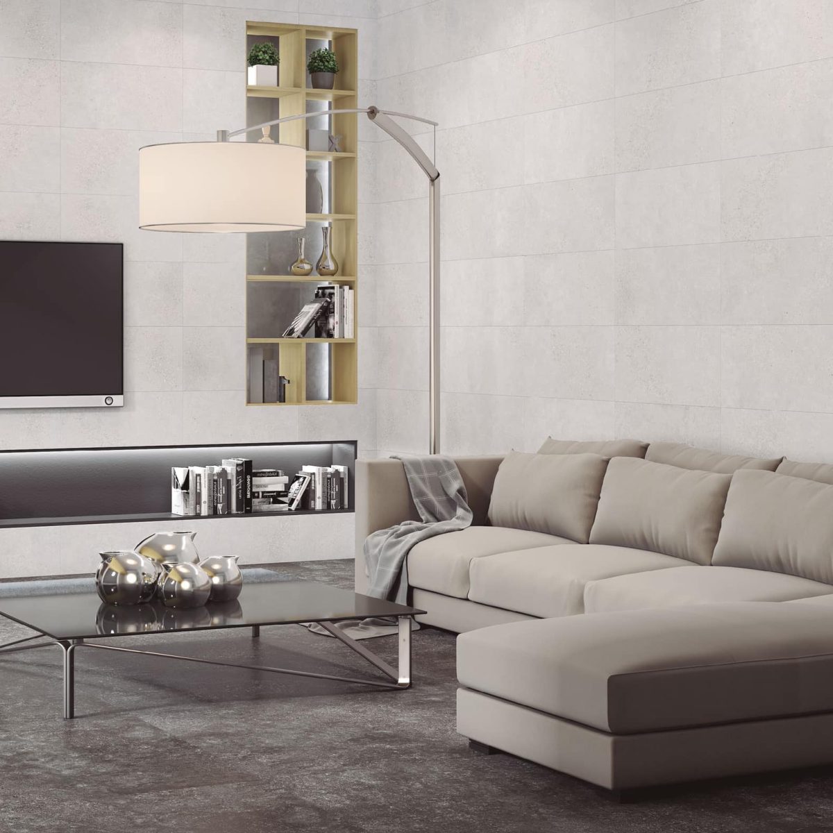 ADVANCE GREY 60X60 B=1.44 M²