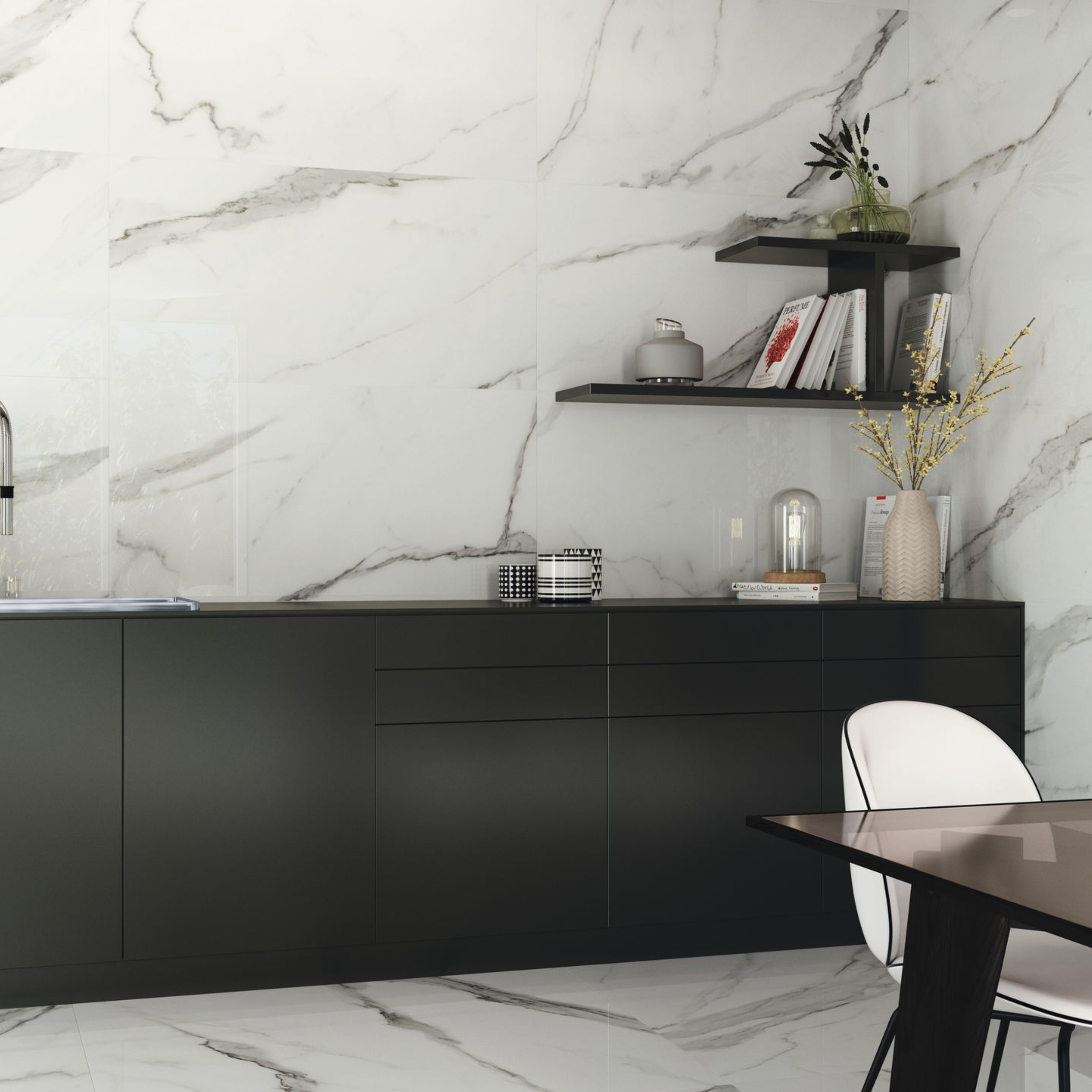 ARIA BLACK 10X30 BRILLANT B=1.20 M²