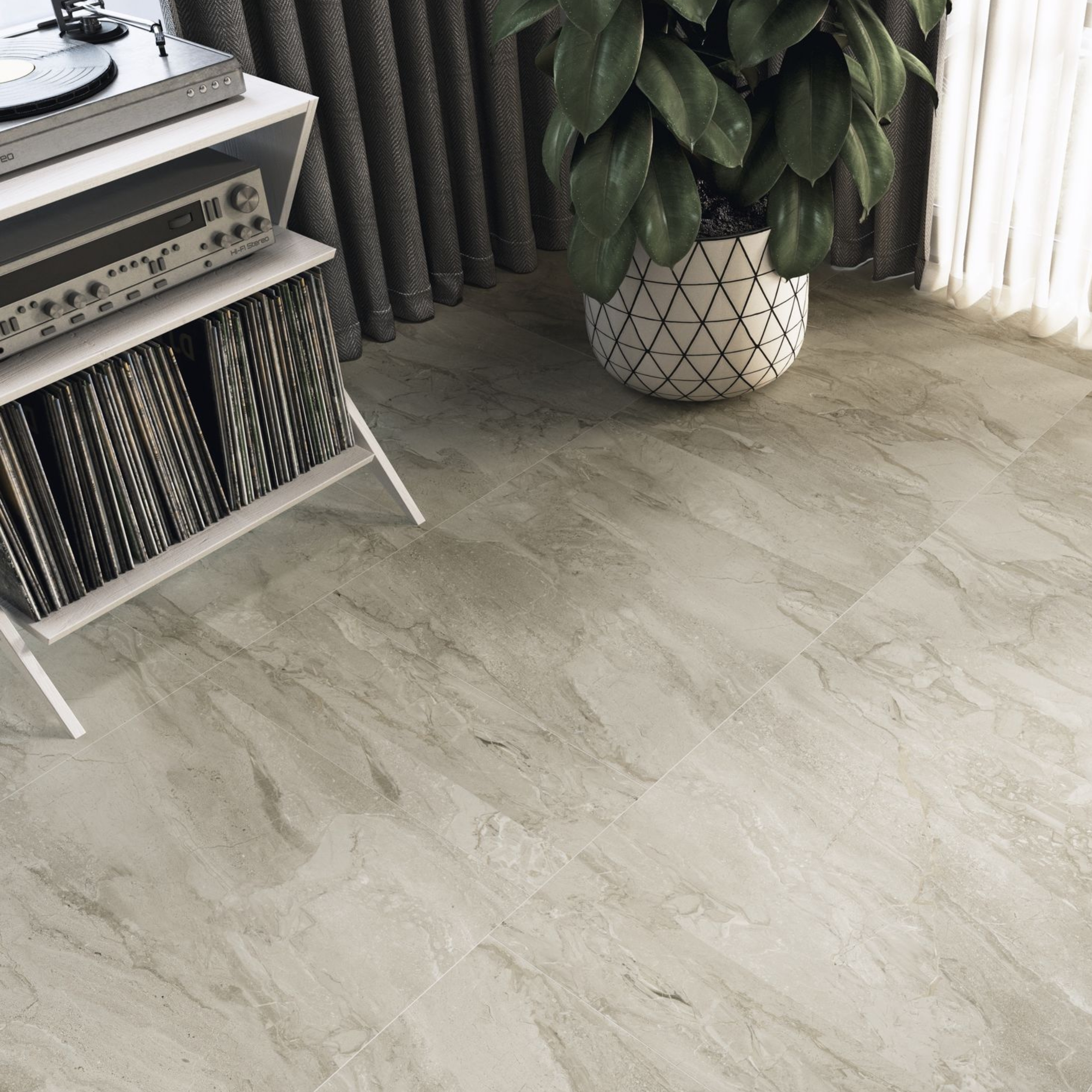 ARIA WHITE 10X30 BRILLANT B=1.20 M²