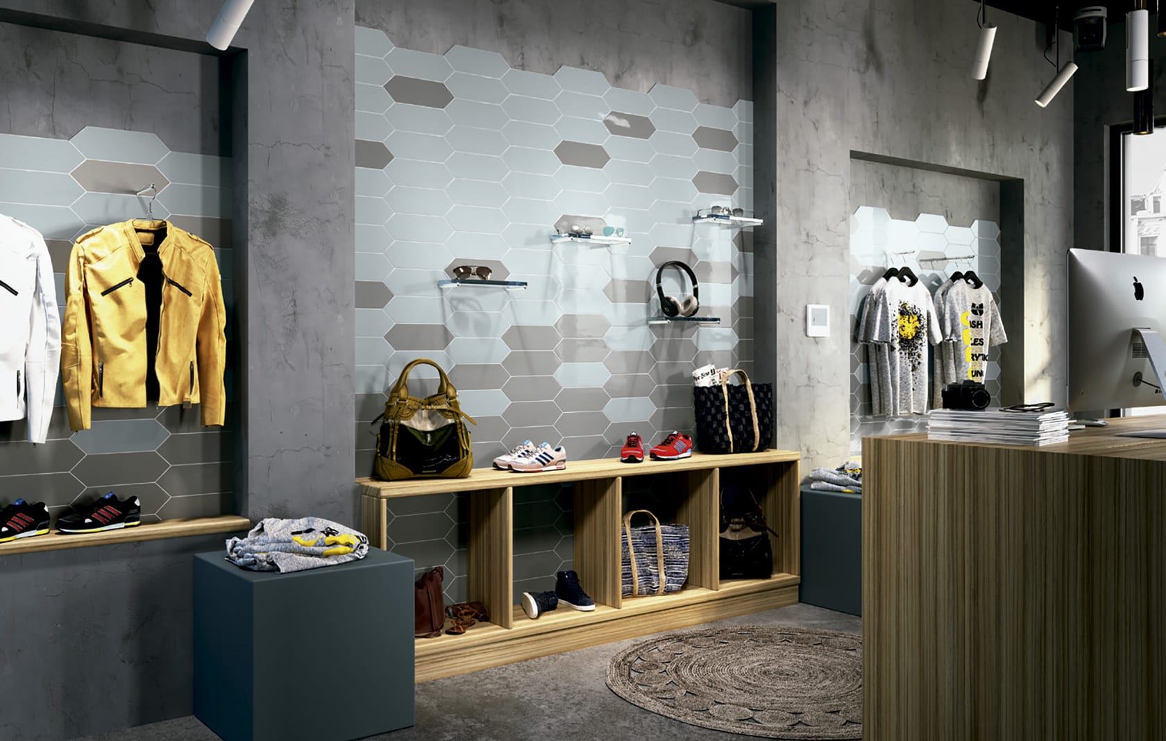 SUBURB PERLA 30X60 CM RECT B=1.08 M²