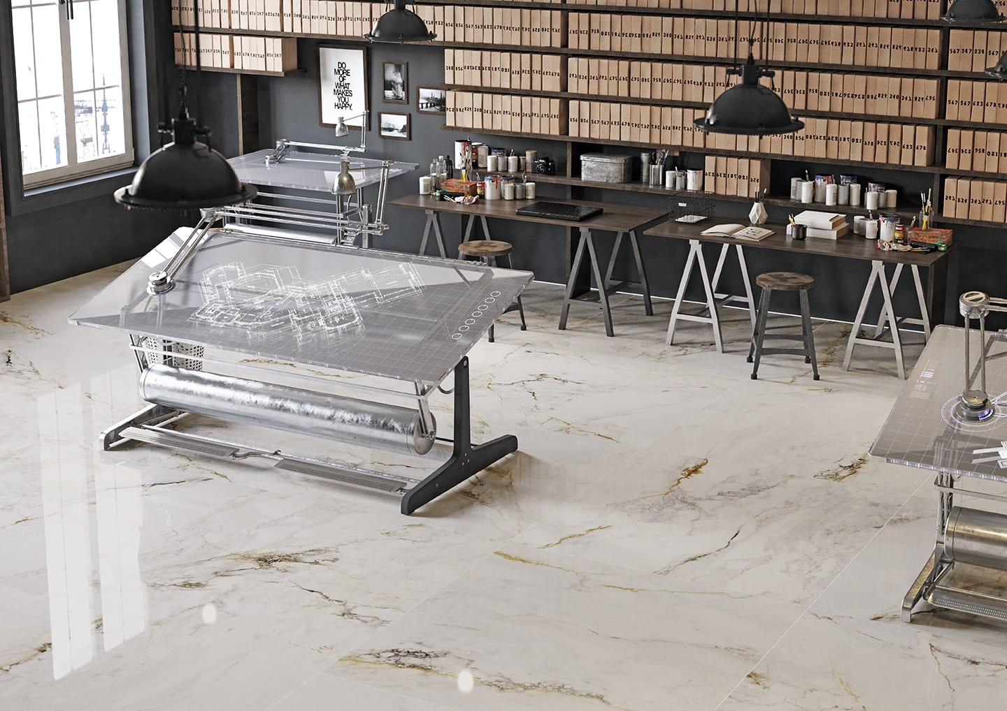 SLABS NUDE POLI 90X180 CM RECT B=1.62 M²