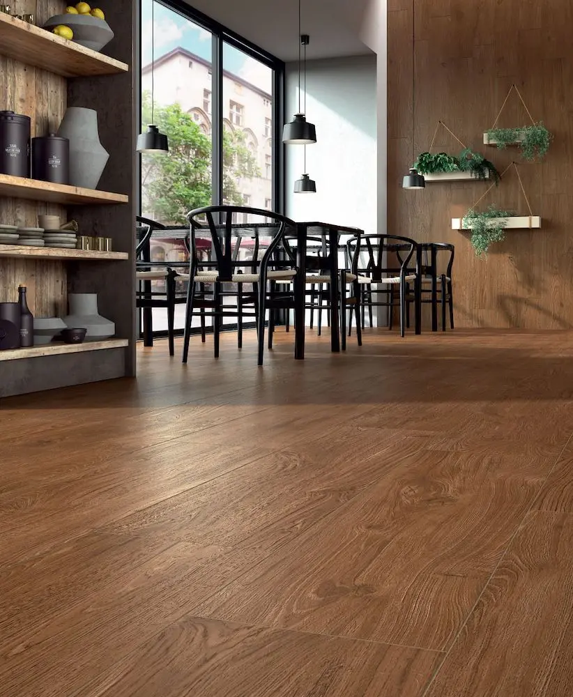 BELFAST TEAK 20X160 CM RECT B=1.28 M²