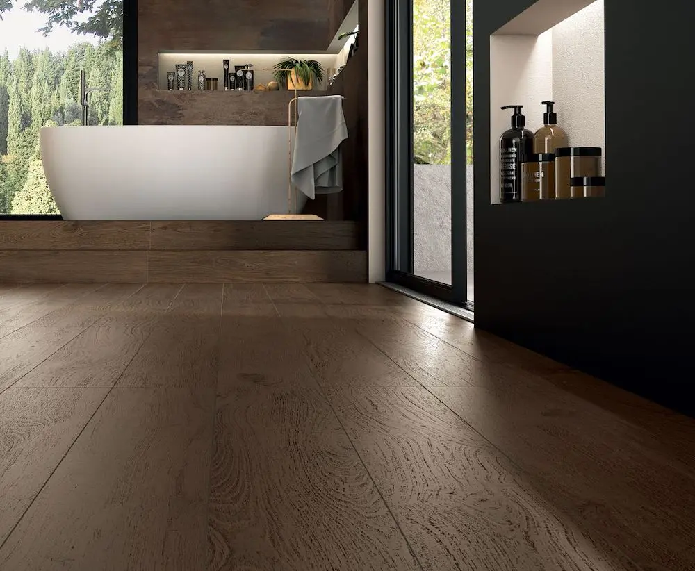 BELFAST WALNUT 20X160 CM RECT B=1.28 M²