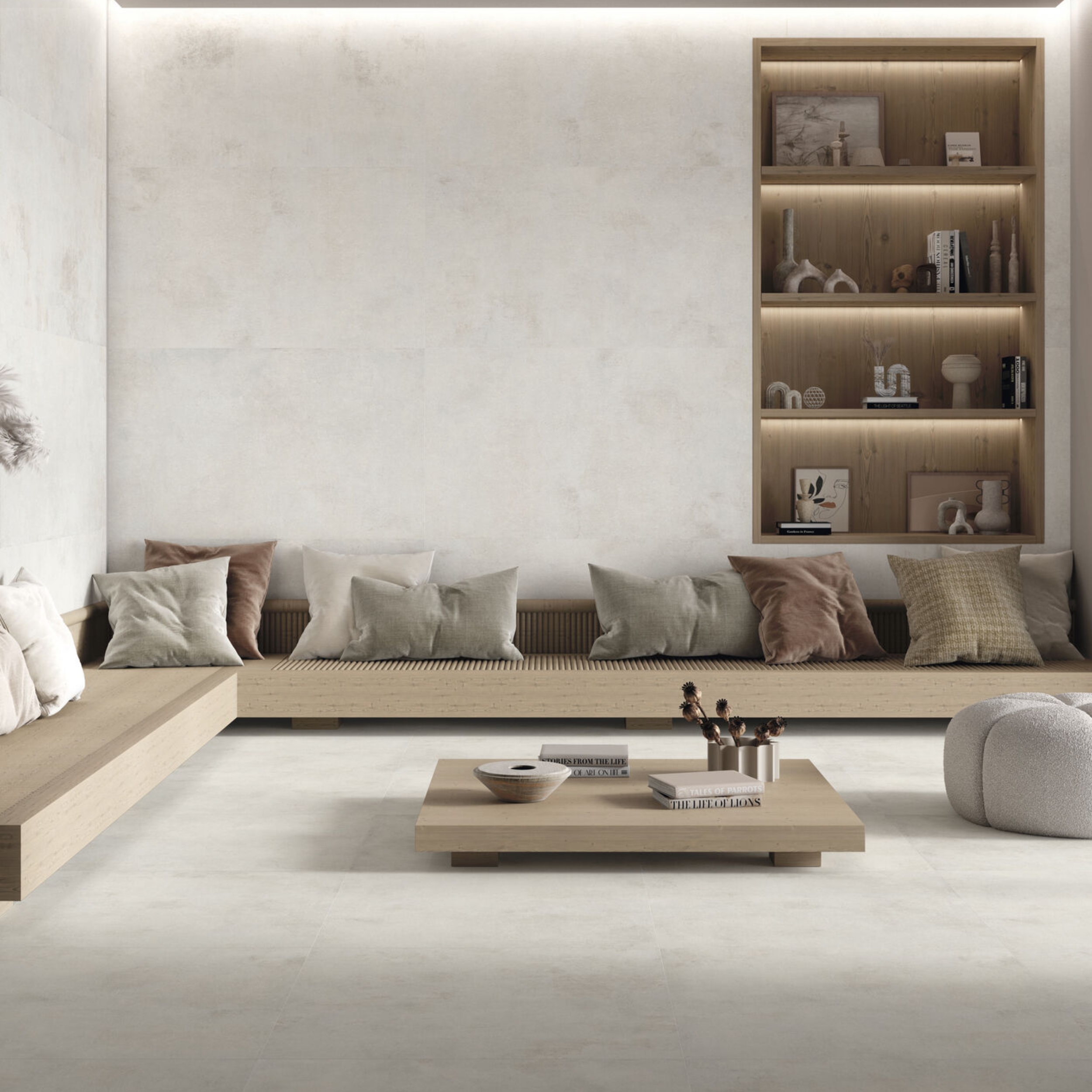 CORTEN BLANC 60X60 NAT RECT B=1.44 M²