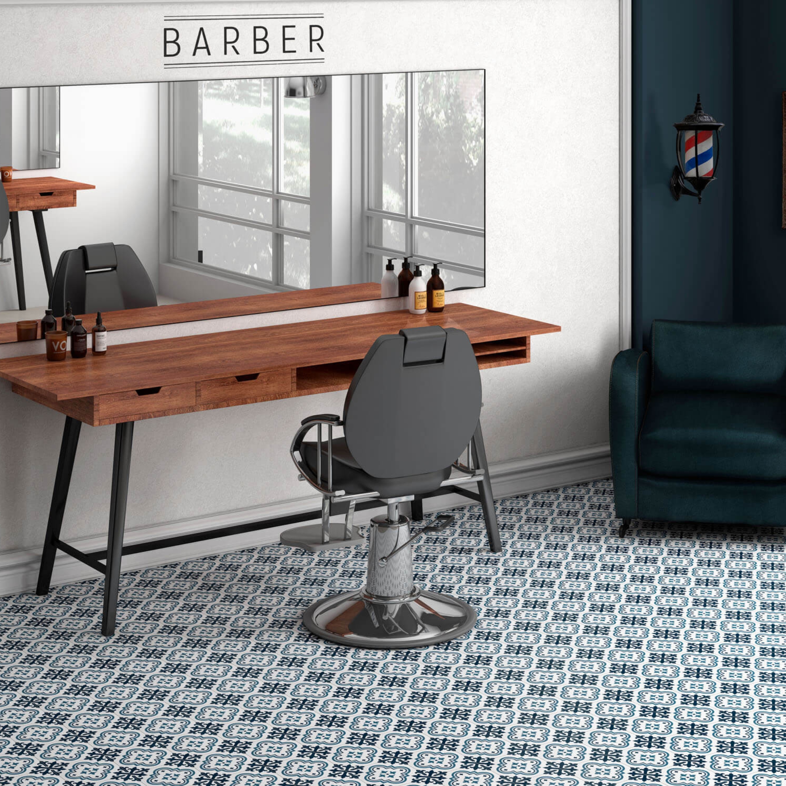 BALMORAL DARK POLI RECT B=1.28 M²