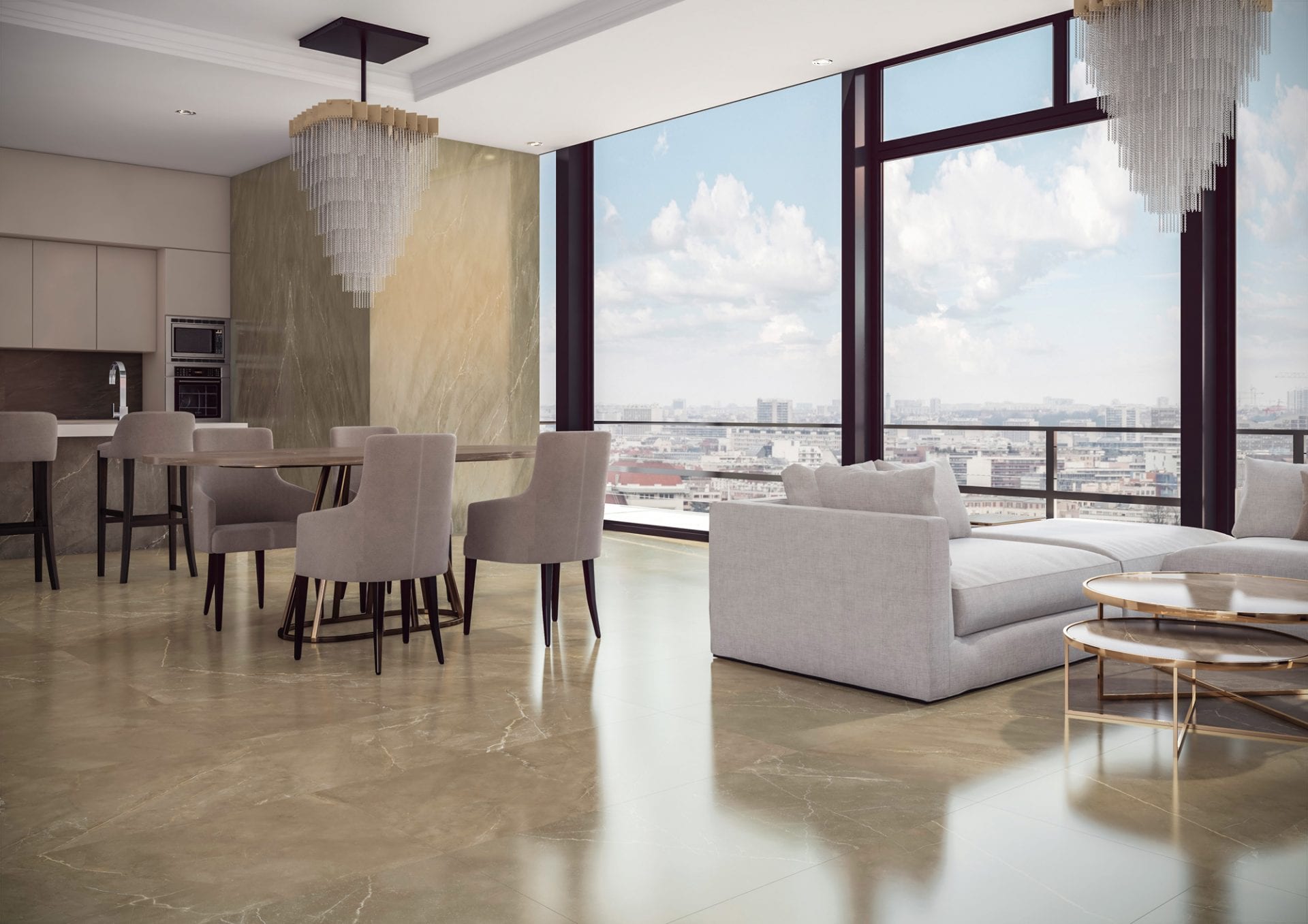 LEEDS TAUPE 30X90 RECT B=1.08 M²