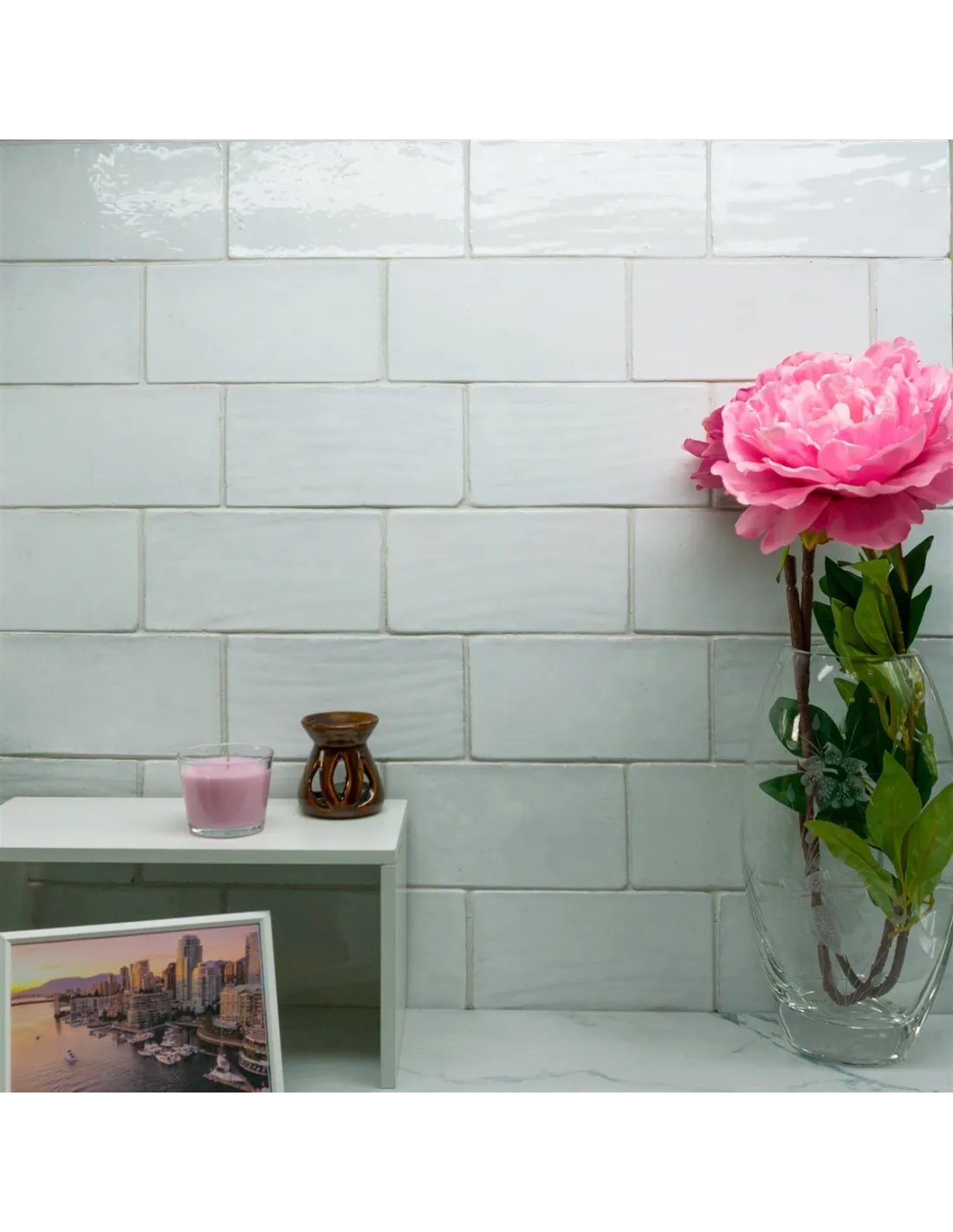 PIEDRA CRISTAL MOOREA CORAL MOSAICO VITREO 30X30 CM B=1PCS