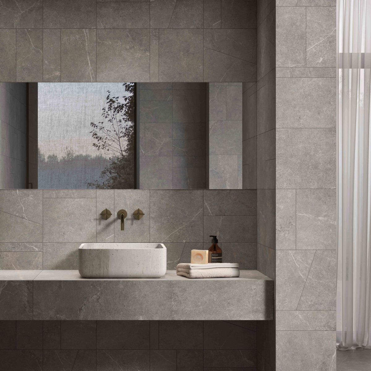 Carrelage Terrazzo Doria Bianco