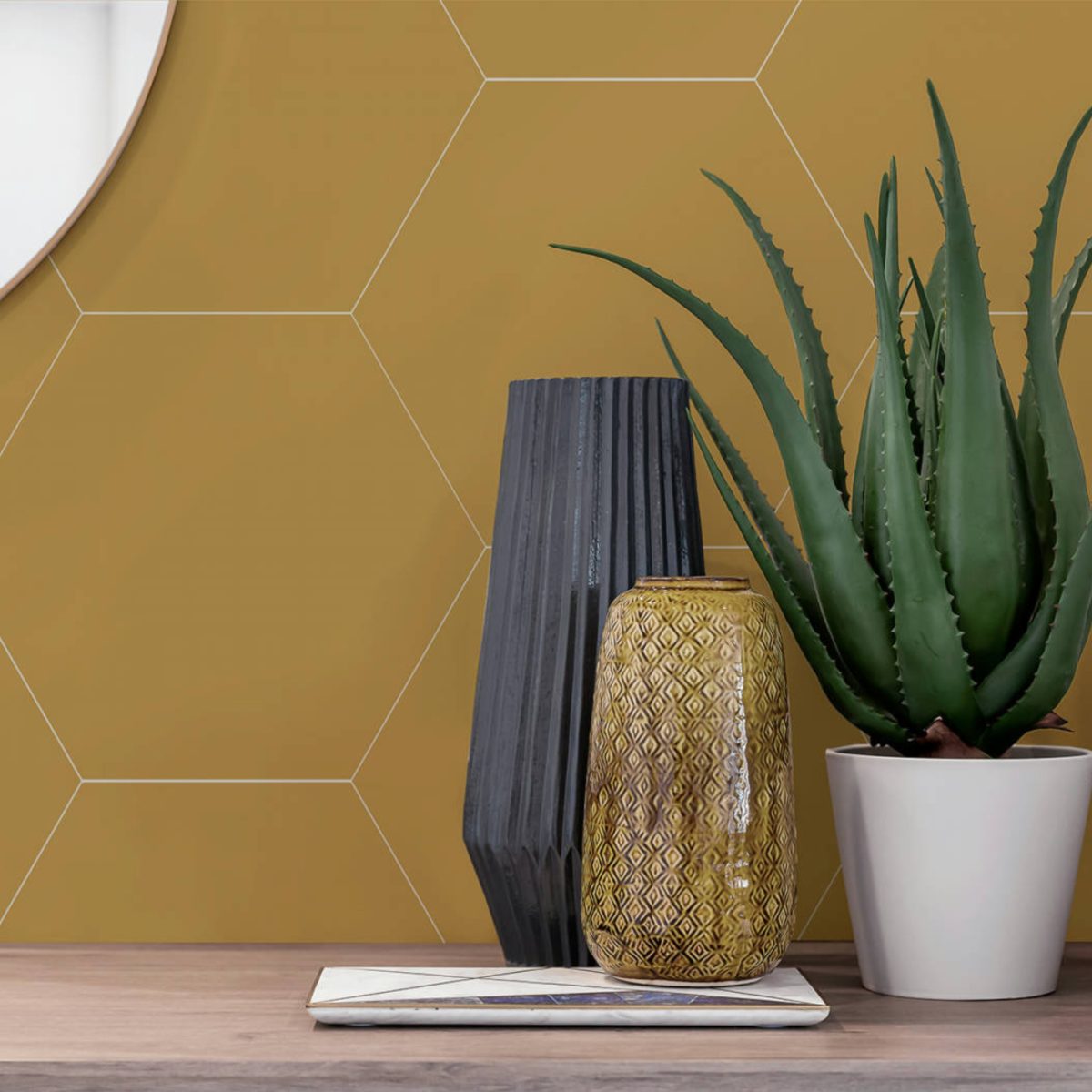 Carreau de ciment Hexa Element 23×27