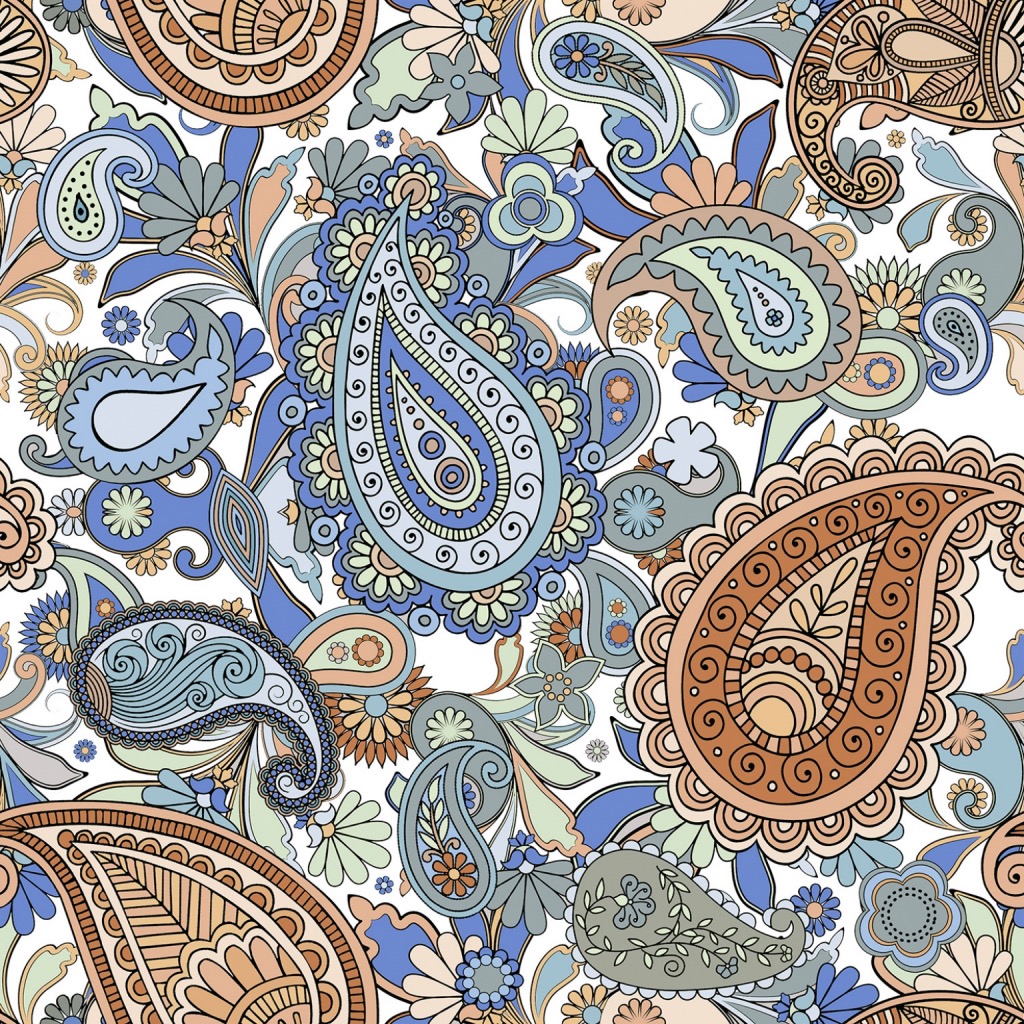 Carreau de ciment Paisley NUR 25×25