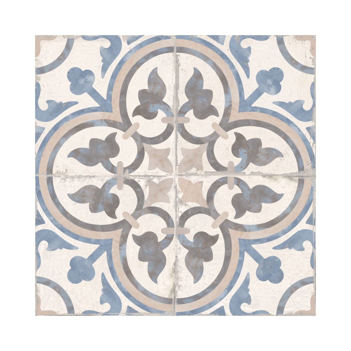 Carreau de ciment Vichy Flor 25×25