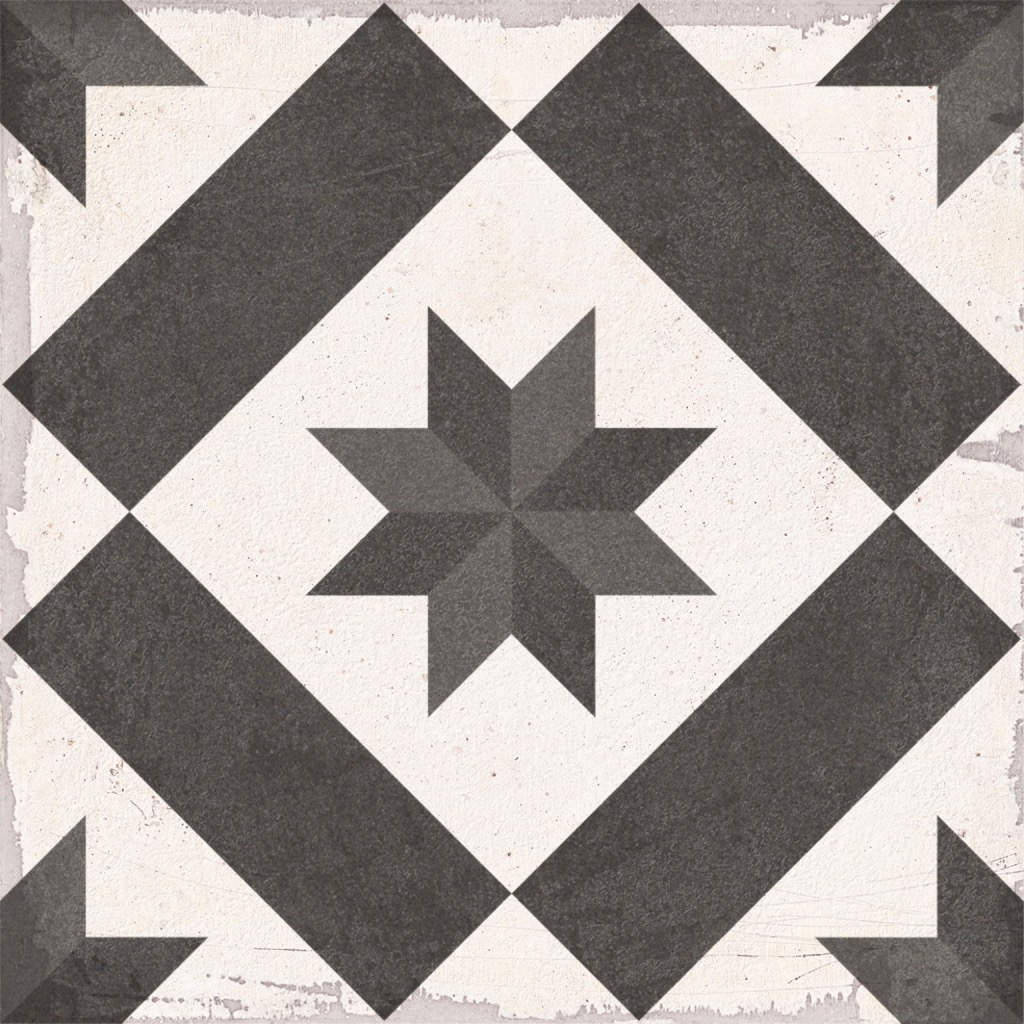 Carreau de ciment Chez Coco Star 25×25