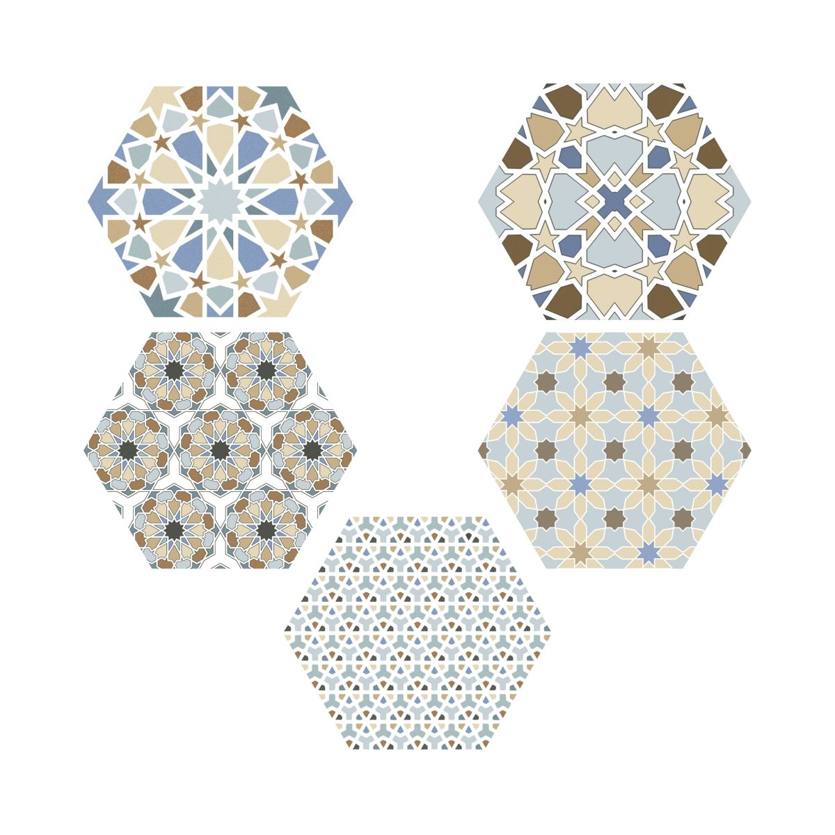 Carreau de ciment Al Andalus 23x27cm