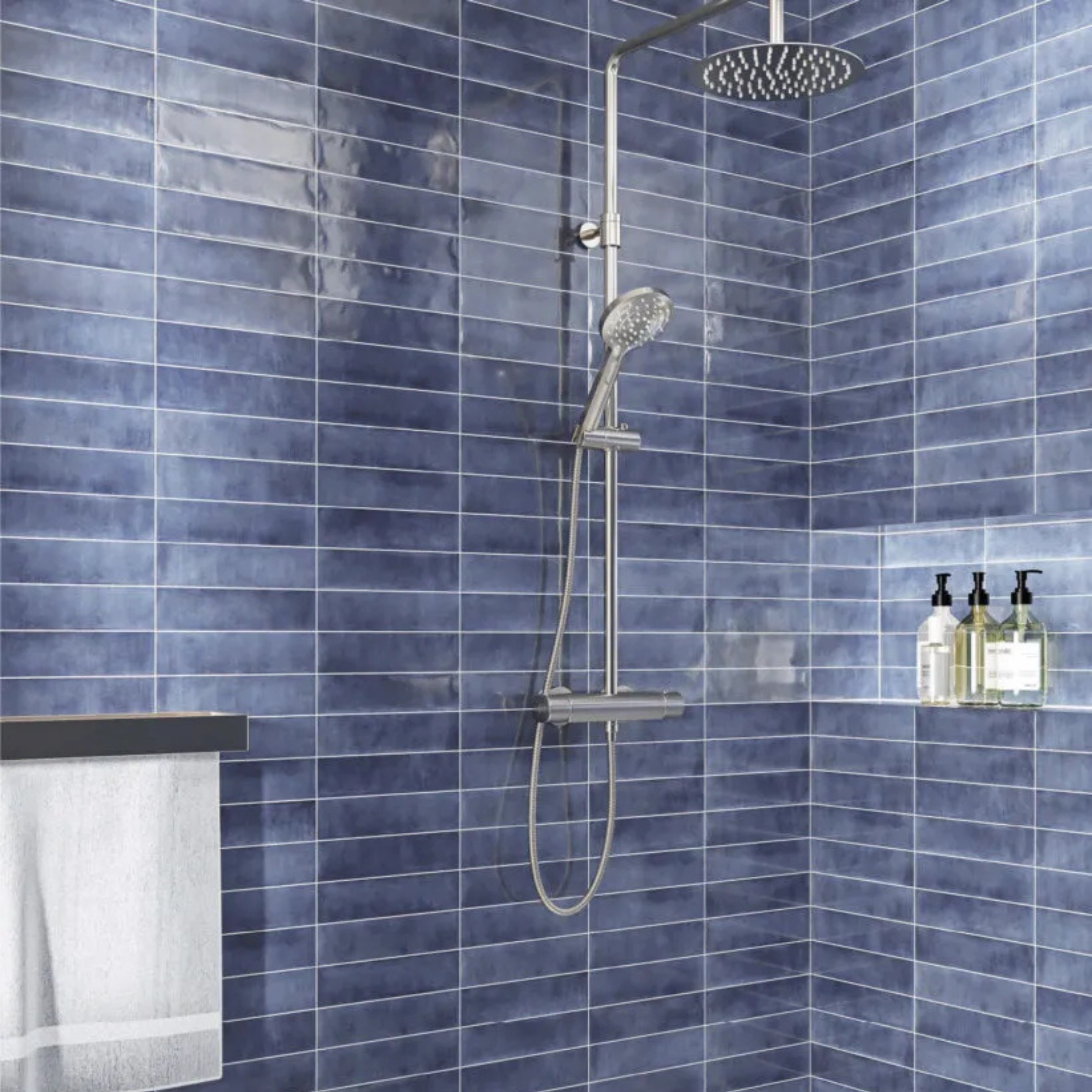 Carrelage Zellige Vibe Blue 7,5×30