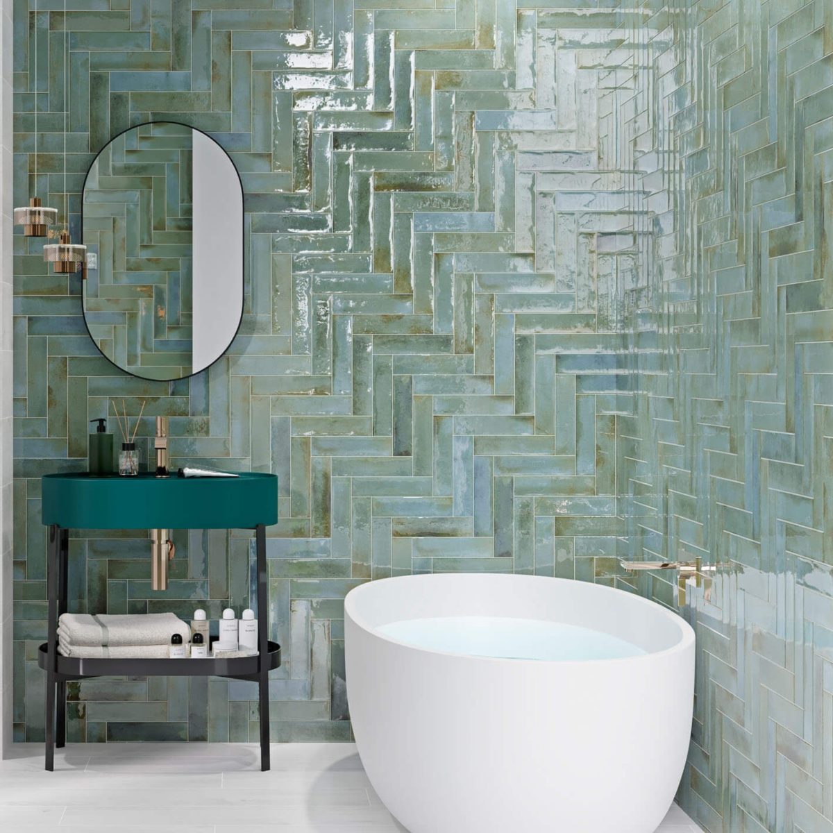 Carrelage Zellige Tokyo Glow 7,5×30