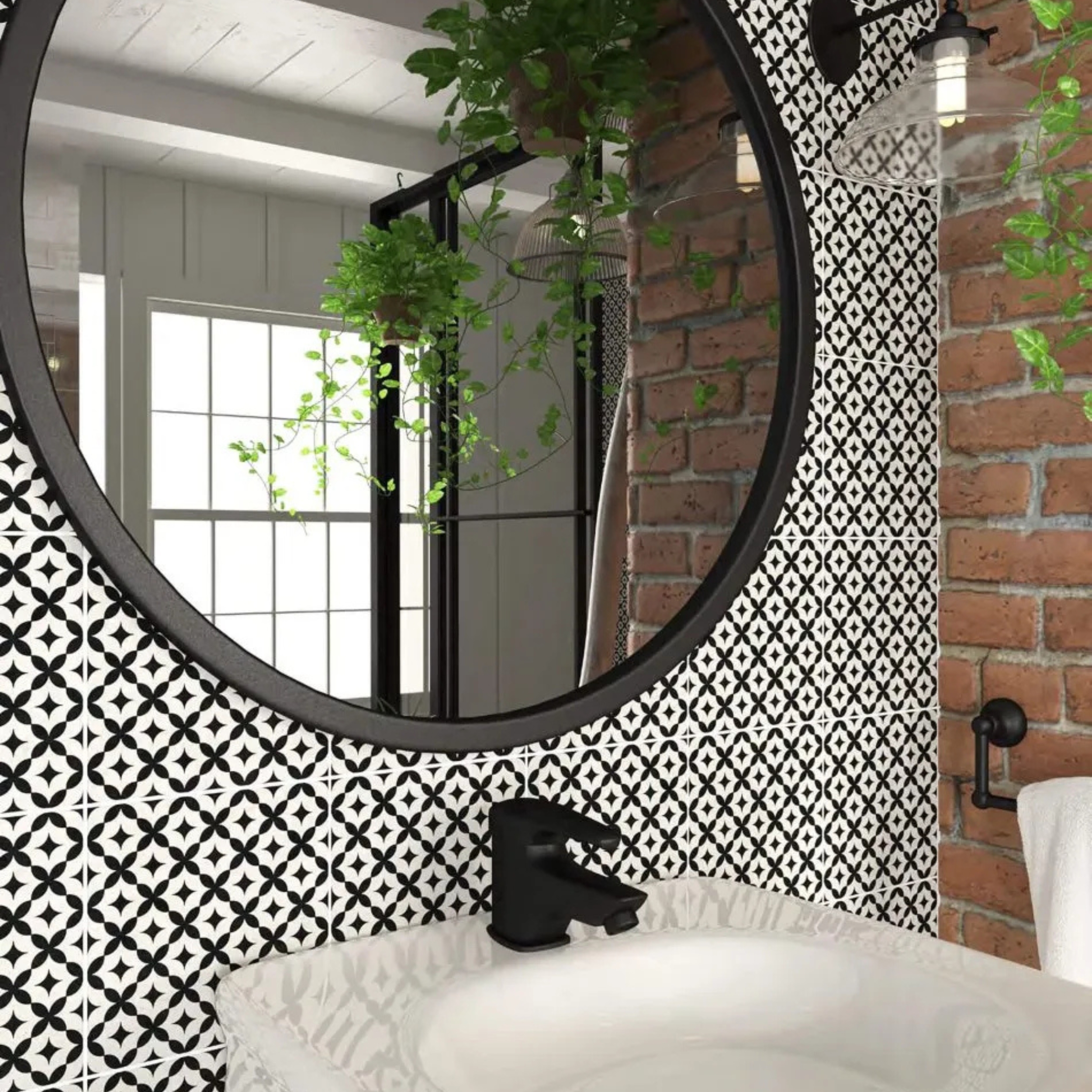 Carreau de ciment La Bohème Alice 20×20