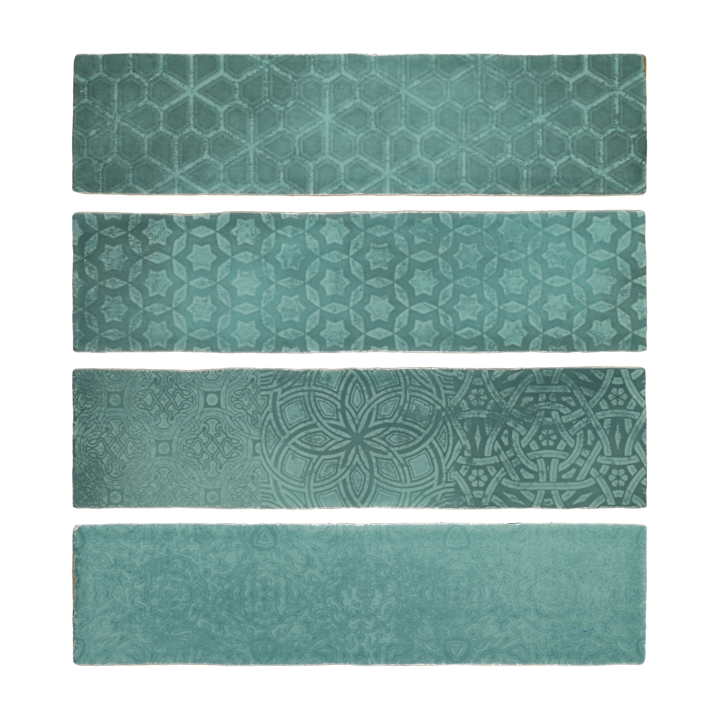 Carrelage Zellige Tetuan Bleu Aube 7,5×30