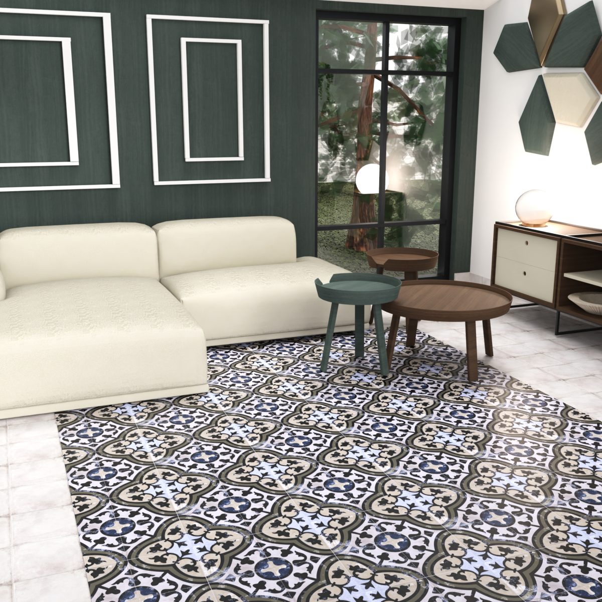 Carreau de ciment Chandelier Classic 20×20