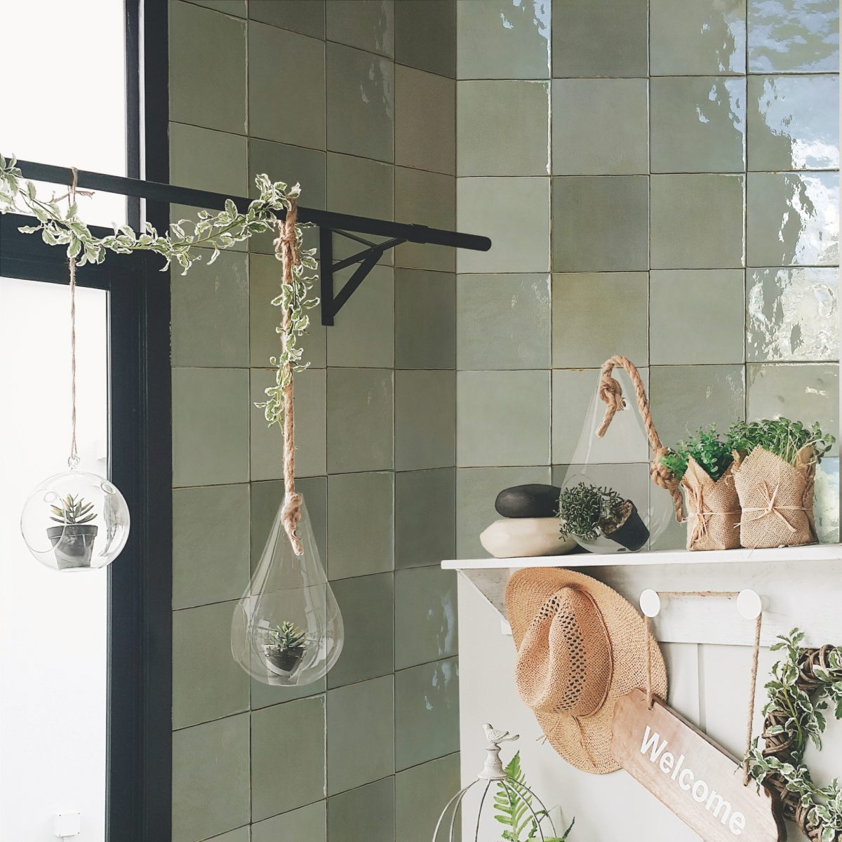 Carrelage Zellige Cosmos White 6,9×24