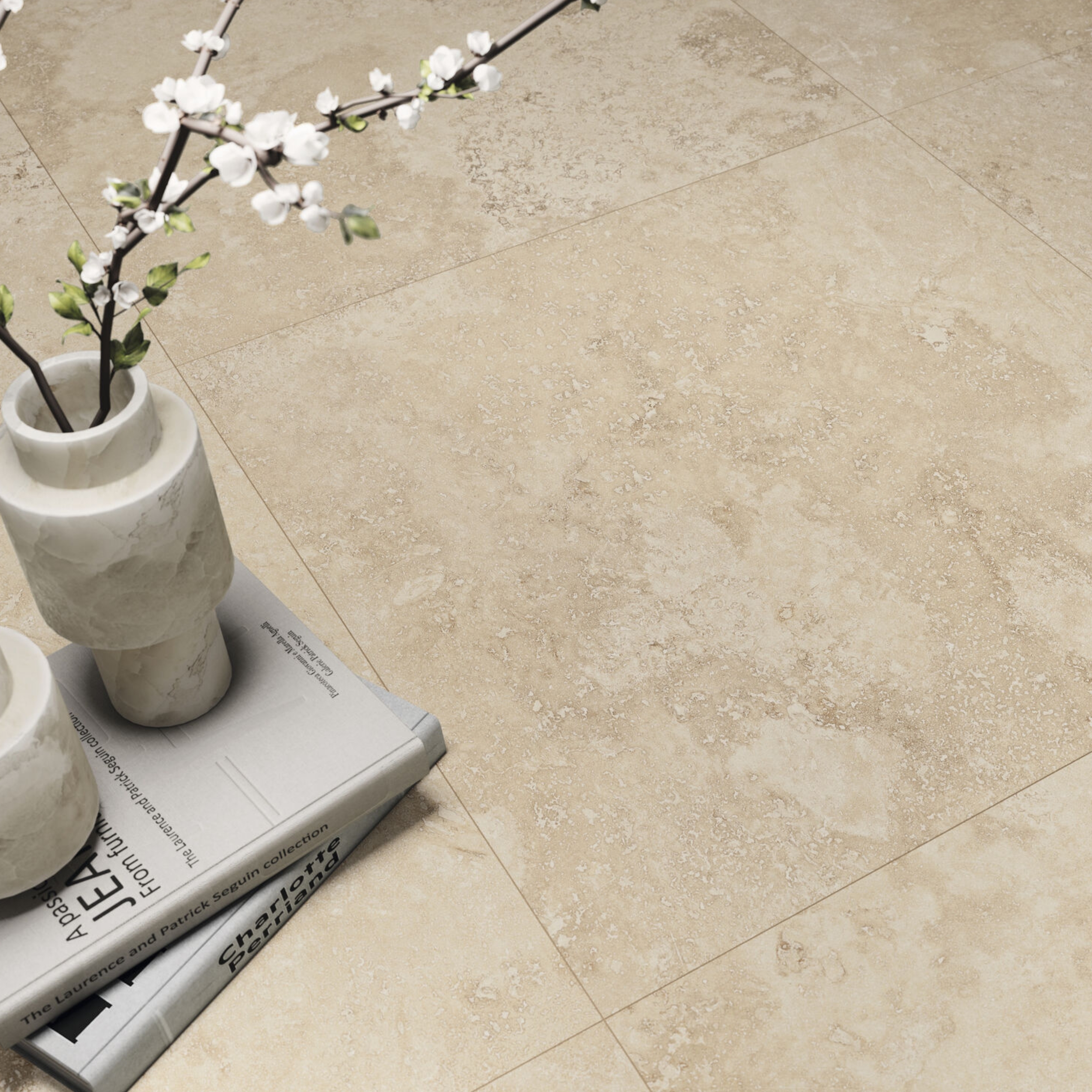 CORTEN WHITE 45X45 CM B=1.42M²