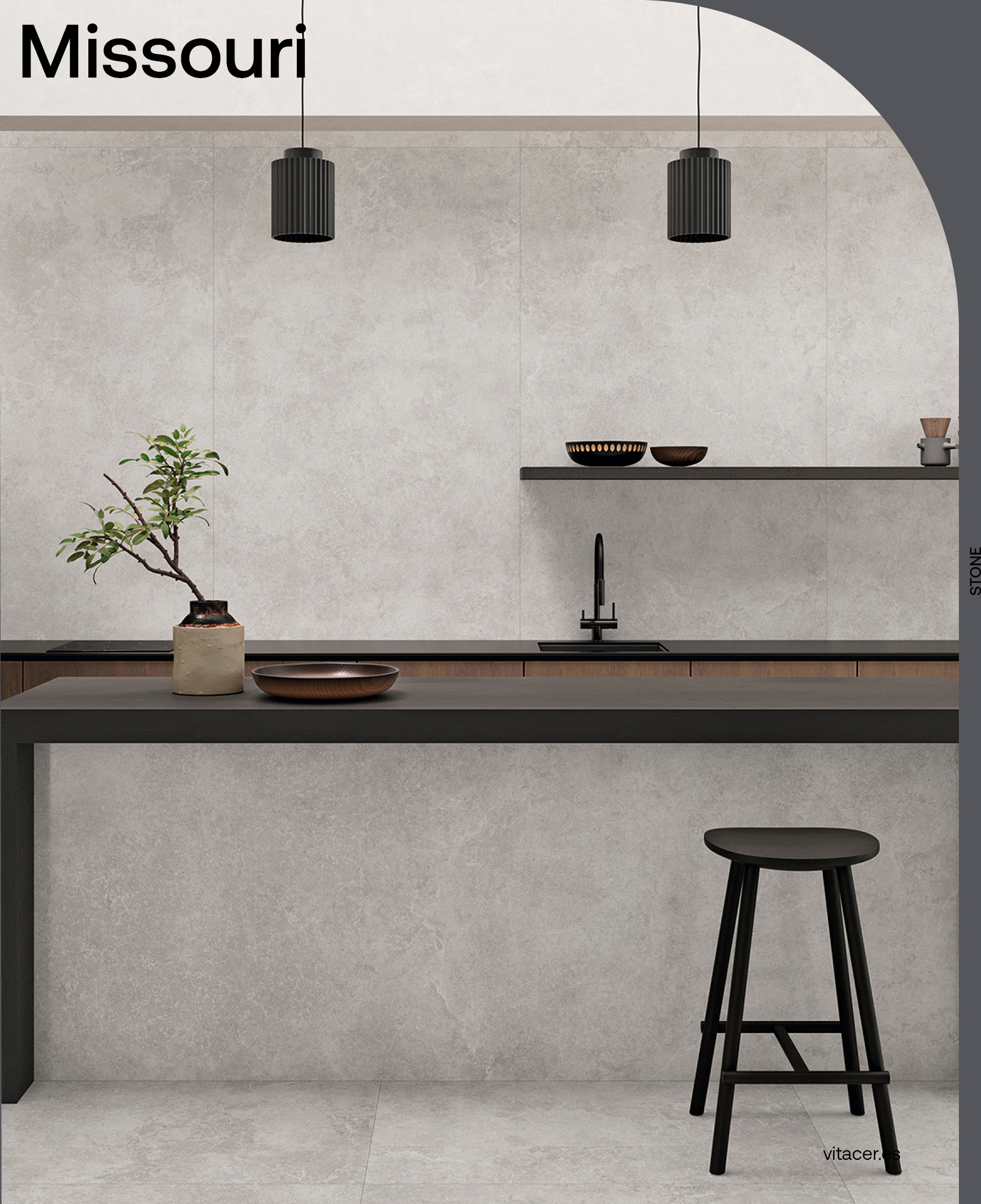 MISSOURI LIGHT 100X100 B=1.98M²