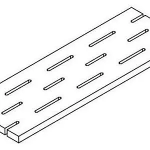 MERBAU VIEJO 23X120 CM B=1.12 M²