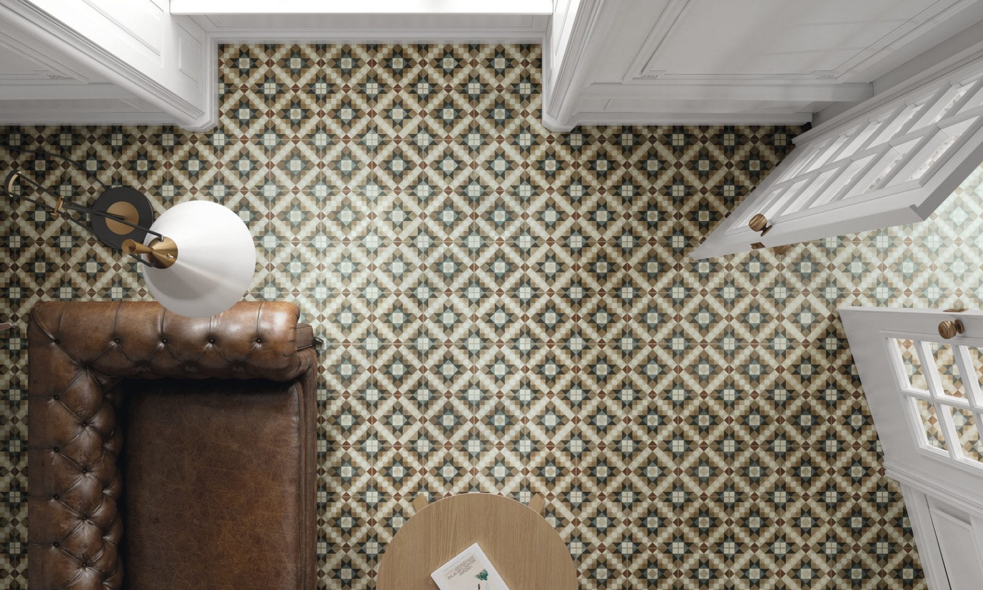 SALEM WALNUT 25X100 RECT B=1.20 M²