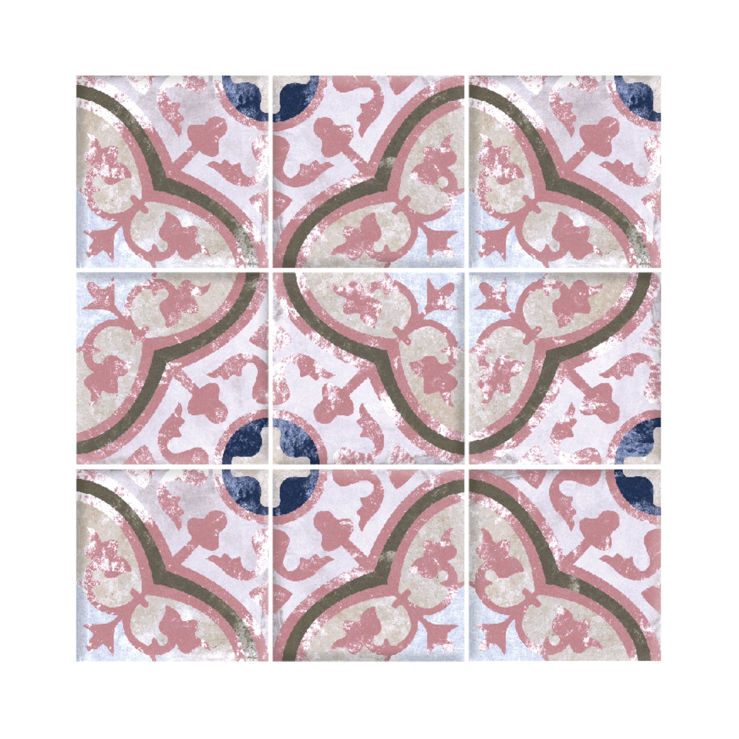 CHANDELIER ROSE 20X20 B=1M²