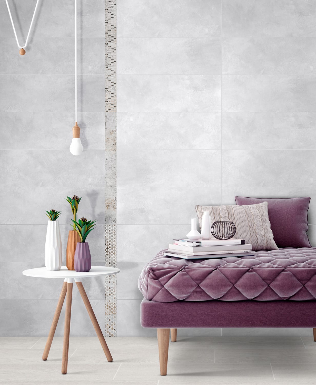 JUNEAU GREY 22 X 90 RECT