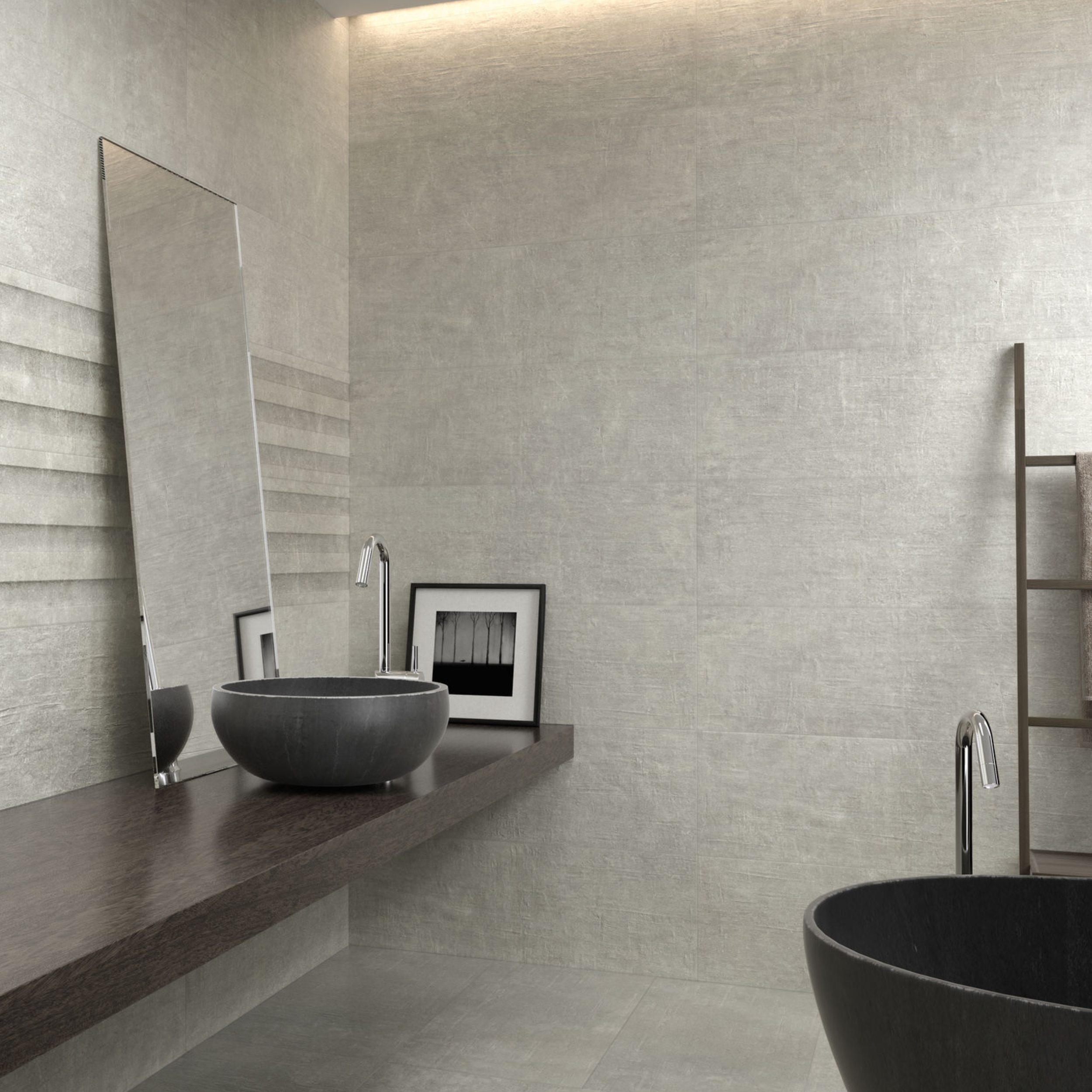 CONCRETE LAPPATO Blanco